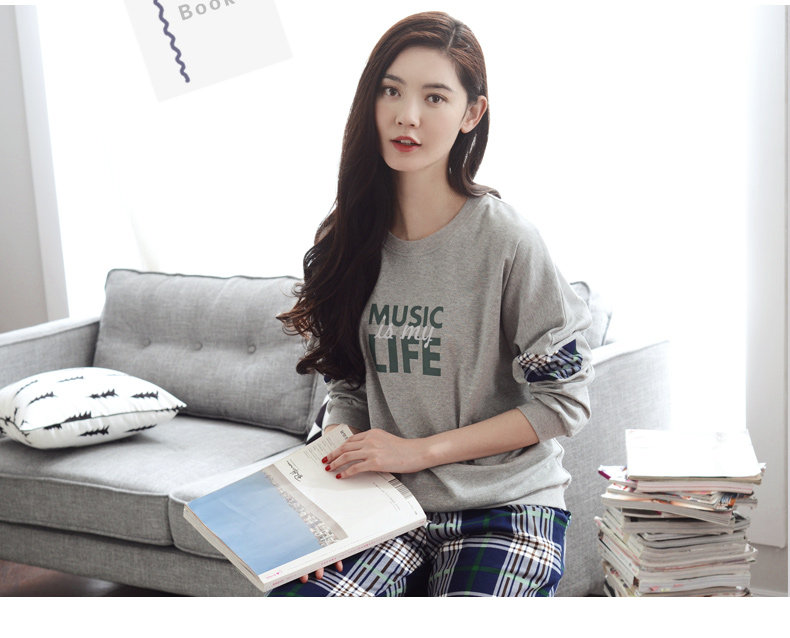 Pyjama mixte en Coton à manches longues - Ref 3005800 Image 15