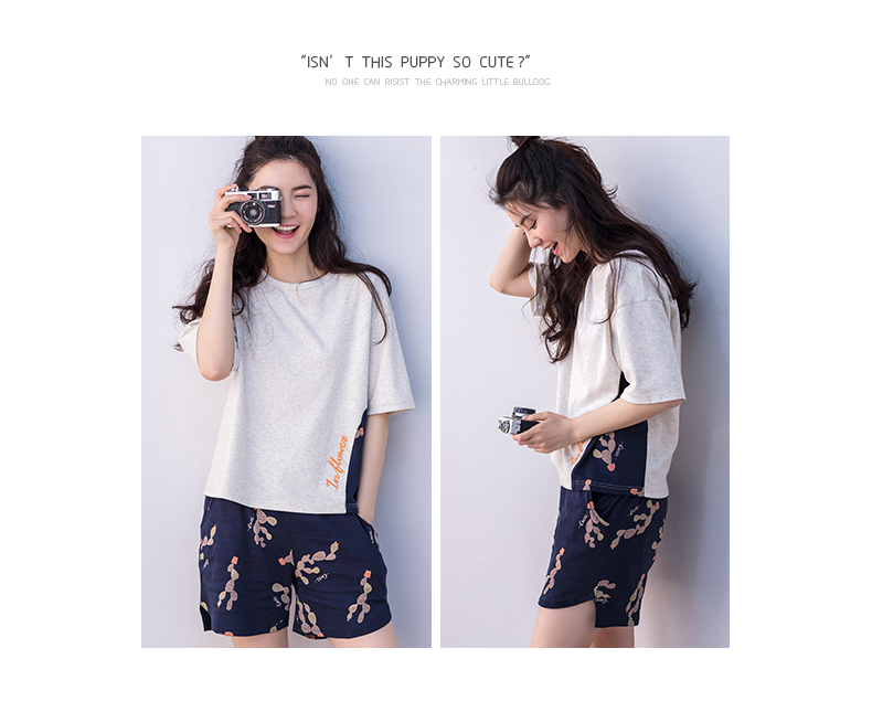 Pyjama mixte en Coton à manche courte - Ref 3006134 Image 15