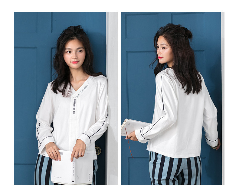 Pyjama mixte en Coton à manches longues - Ref 3005569 Image 26