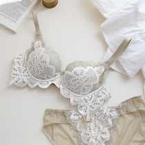 Legal lingerie lace sexy teenage girl no steel ring soft and pro-skin comfort type small breasted with upper tobra suit