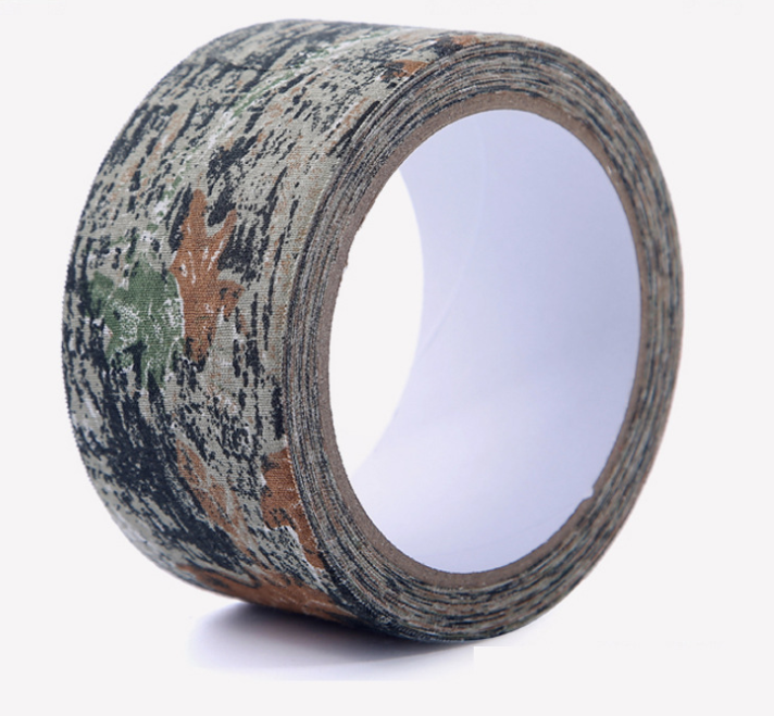 Bionic digital camouflage tape rubberized fabric 10 m booky hunting camouflage rubberized rubber-coated climber bike sticker