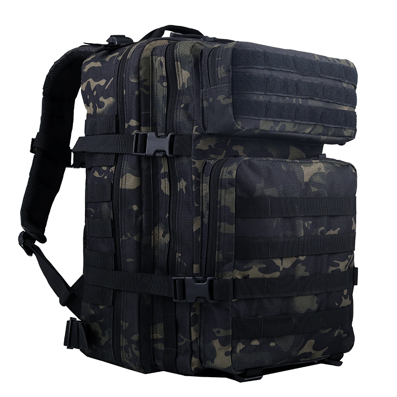 Riding neutral outdoor 45L backpack 3P attack backpack tactical large-capacity army special forces on foot equipment