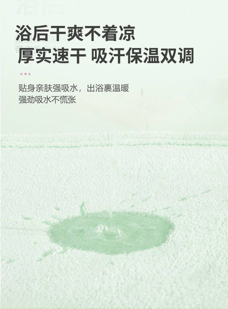 Банный халат 儿童浴袍浴巾吸水睡袍浴衣女宝女士可穿式小公主女童斗篷四季通用 No brand