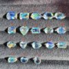 Natural Madagascar Rainbow Moonstone Loose Stone