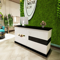 Cashier Clothing store Small shop Simple modern bar Fashion childrens clothing store counter Beauty salon reception