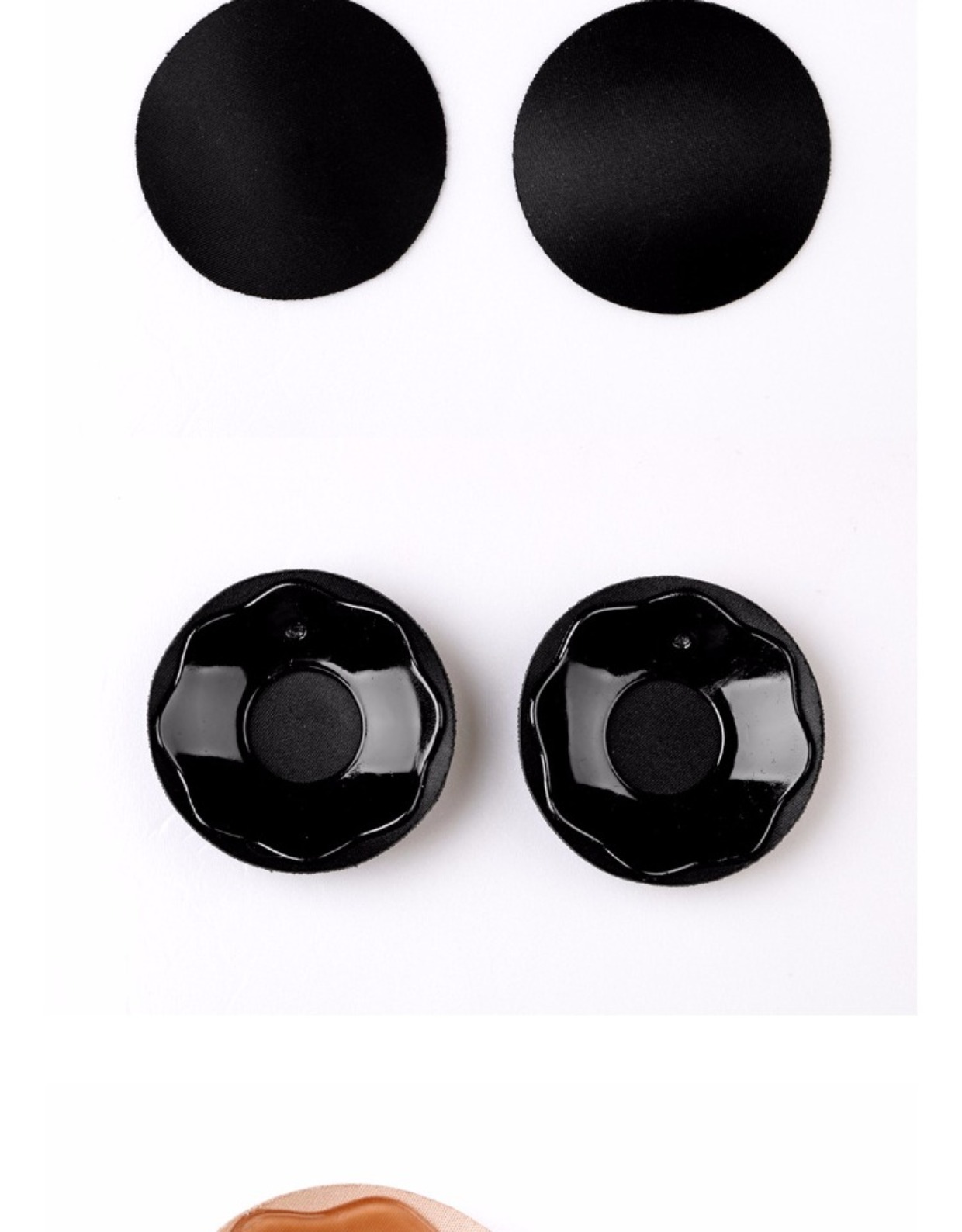 Núm vú nữ váy cưới với nubra liền mạch gợi cảm chống sưng núm vú pad phần mỏng núm vú dán miếng dán nhũ hoa silicon cao cấp