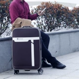 Универсальный чемодан на колесиках, коробка для путешествий, сумка через плечо, 24 дюймов, 20 дюймов, ткань оксфорд