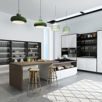 (Deposit) Tiller stainless steel kitchen custom modern minimalist stainless steel cabinet Heidegger countertop modern