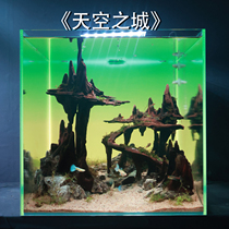 Paparazzi Sky Sky City Fish Tank Building Skeletons