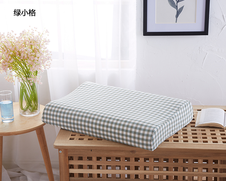 Mùa hè bông rửa bông Thái latex gối cotton 60x40 bộ nhớ pillowcase 50x30 pillowcase tùy chỉnh