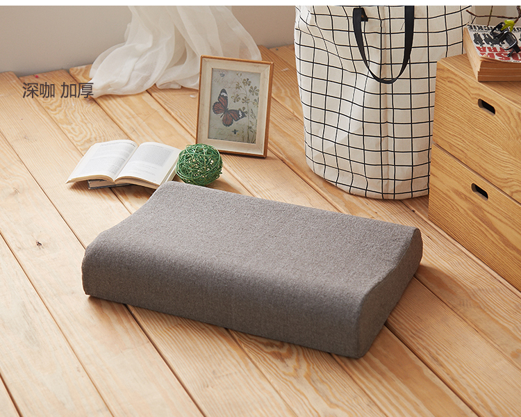 Latex dày bông rửa gối bông tùy chỉnh 60x40 50x30 bông gối bộ nhớ của trẻ em bìa làm - Gối trường hợp gối ôm cao su non