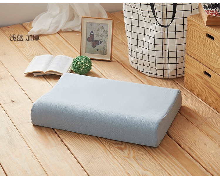 Latex dày bông rửa gối bông tùy chỉnh 60x40 50x30 bông gối bộ nhớ của trẻ em bìa làm - Gối trường hợp