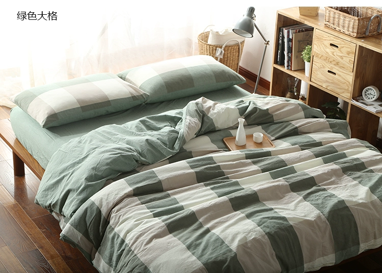Chăn bông một mảnh tùy chỉnh bông giặt bông 1,5 m 200x230 đơn đôi sinh viên chăn bông thực hiện