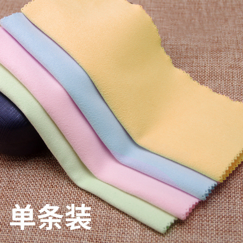 Boutique glasses cloth Jewelry watch cleaning cloth Glasses cloth Imitation deerskin velvet pure cotton lens wipe mobile phone cloth custom