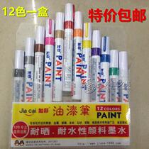 12-color paint pen sign-in pen DIY photo album graffiti pen color paint pen fill paint pen