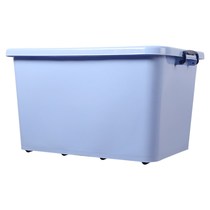 Extra large plastic storage box clearance large 280L three-piece storage box toy savings box