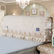 New products rely on foreskin bed back four seasons double cover mask high-grade cover dust cover soft cotton bed bedside