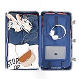 Вместительный и большой прочный универсальный брендовый чемодан, увеличенная толщина, популярно в интернете