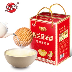 万美猴菇米稀饼干整大箱1020g