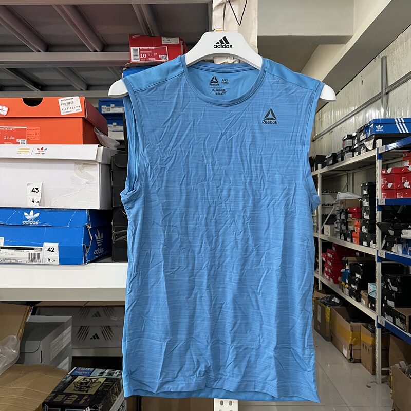Reebok Quick-Drying Sleeveless Sports Vest Is Comfortable and Breathable Dy7809