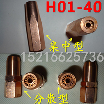  H01-40 Propane welding nozzle Baking gun nozzle Natural gas gas plum blossom welding nozzle nozzle M-type baking torch baking gun