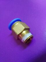 YNT YNT PT external thread straight-through joint YPC 6 MM 8 10 12 CENTIMETRE TRACHEA 1 2 3 4 teeth