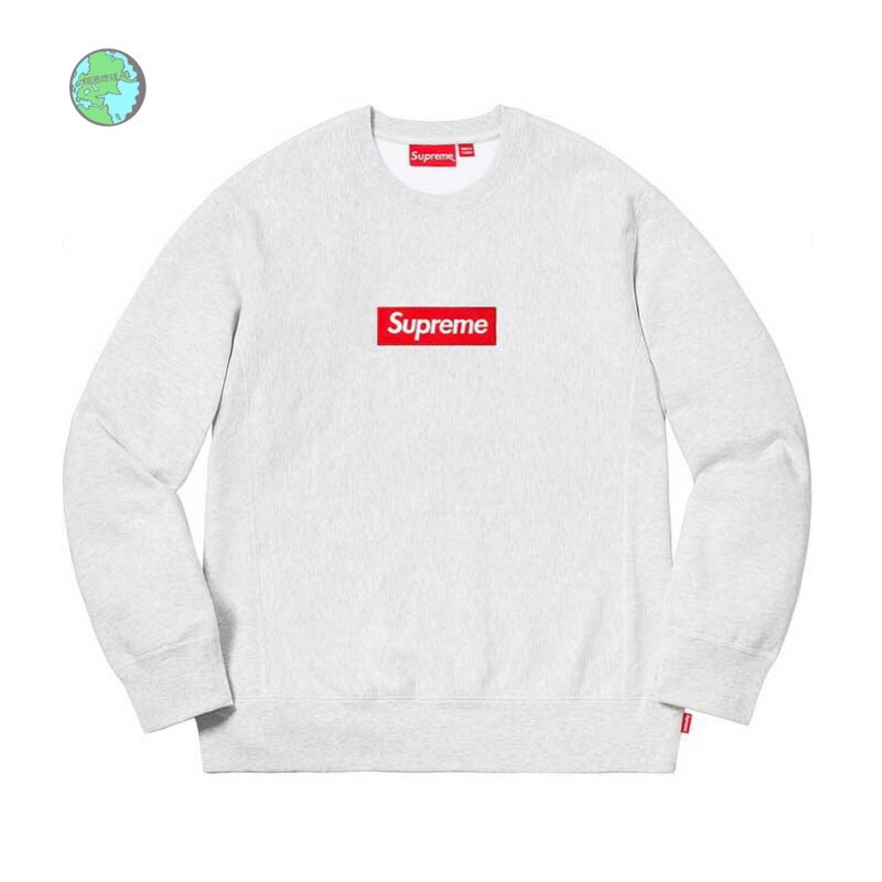 supreme 18fw box logo crewneck