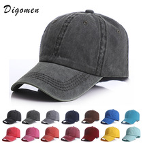 Washed Soft Top Baseball Cap Summer Brief Retro Make Old Duck Tongue Cap Korean Version Spot Sunscreen Sunhat Lady