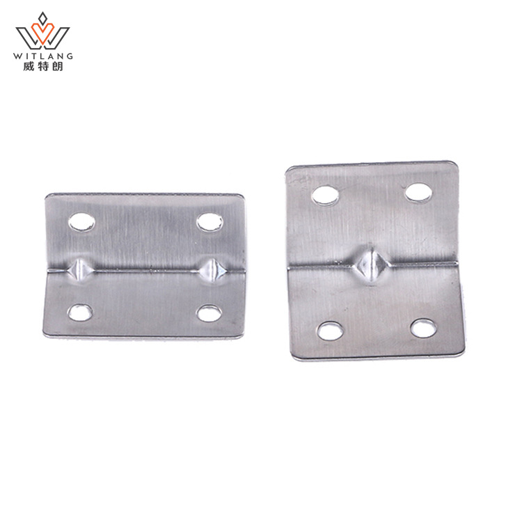 Witland Stainless Steel Right Angle Code Furniture Hardware Connection Accessories Angle Iron Partition Fixed Laminate Support Supply