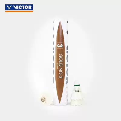 victor victory badminton Golden number 3 wikdo duck hair super resistant to play 12 professional ball training