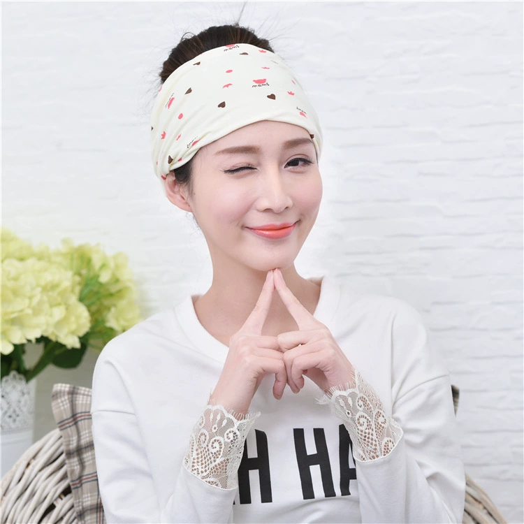 Mũ giam cầm của mẹ Mũ chống gió Bông cung cấp mùa xuân và mùa thu và mùa đông Turban của mẹ - Mũ thai sản / Vớ / Giày