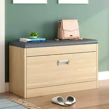 Into the door economy shoe stool Nordic flip bucket shoe cabinet multi-layer simple shoe rack can sit on the shoe stool storage shoe cabinet