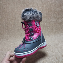 Foreign trade isolated 26 yards winter high gang thickness thickness thickness 30 degrees warm girls snow boots