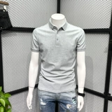 Футболка polo, футболка с коротким рукавом, элитный ростомер для отдыха, облегающий крой