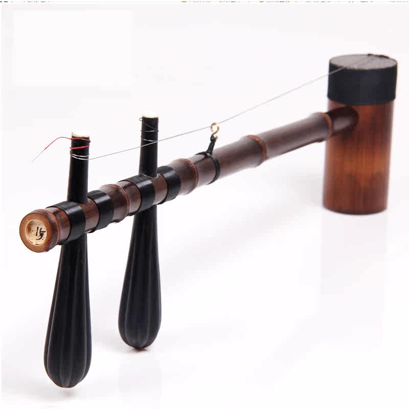 Fanchao ebony xylophone shaft Beijing opera performance Jinghu musical instrument manufacturers promotion gift accessories piano box String bow sound quality assurance