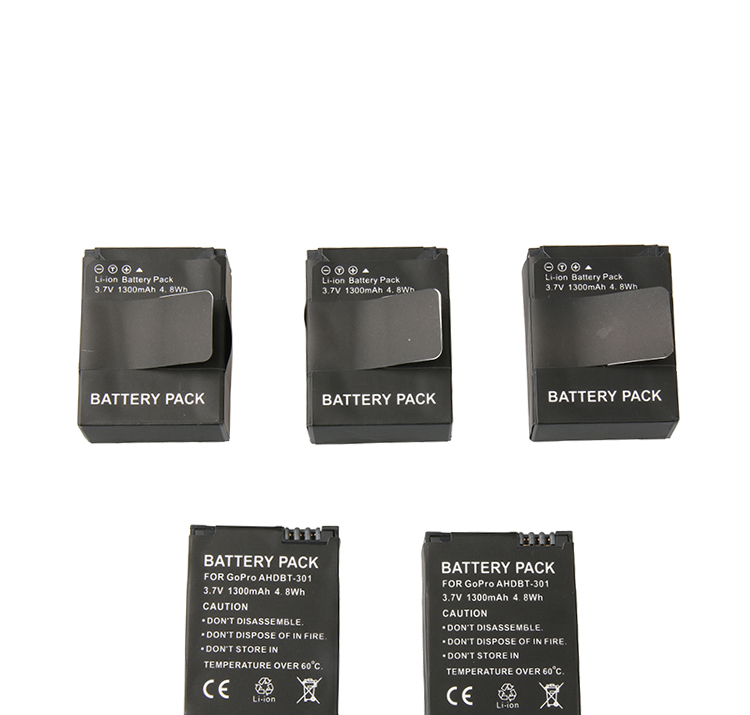 GoPro Hero3 + her3 pin GOPRO camera di động pin AHDBT-201 301 GOPRO - Phụ kiện máy ảnh kỹ thuật số túi sony alpha