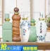 Bình gốm sứ Jingdezhen cao cấp cổ 1-2 kg có vòng đệm kín hộ gia đình đặt rượu vang phù hợp với rượu