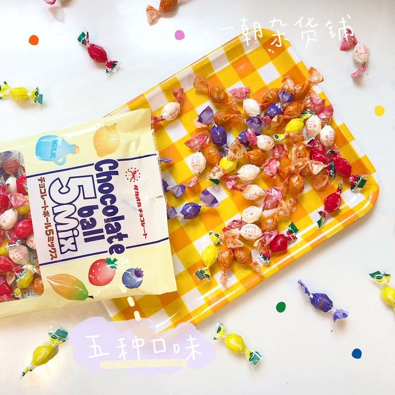 Spot Seconds Hair Japan Takaoko Takaoka High 5 5 Fruits Taste Sandwich Chocolate Balls About 100 Joy Sugar