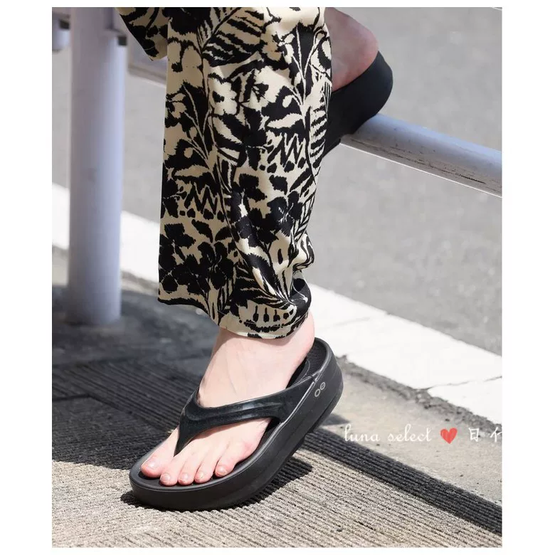 OOFOS Japan Purchase ~relume Comfortable Thick-Soled Flip-Flops