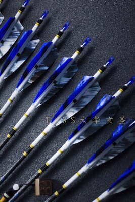 2021 upgrade CE full carbon fiber 3K arrow 6.2 4.2 beauty hunting composite colorful true feather weaving carbon Taihua Xuansheng
