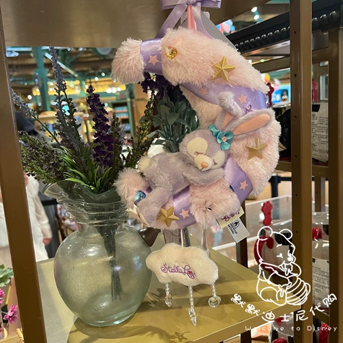 Дисней, сиреневый плюшевый кролик, аксессуар, Шанхай, подарок на день рождения