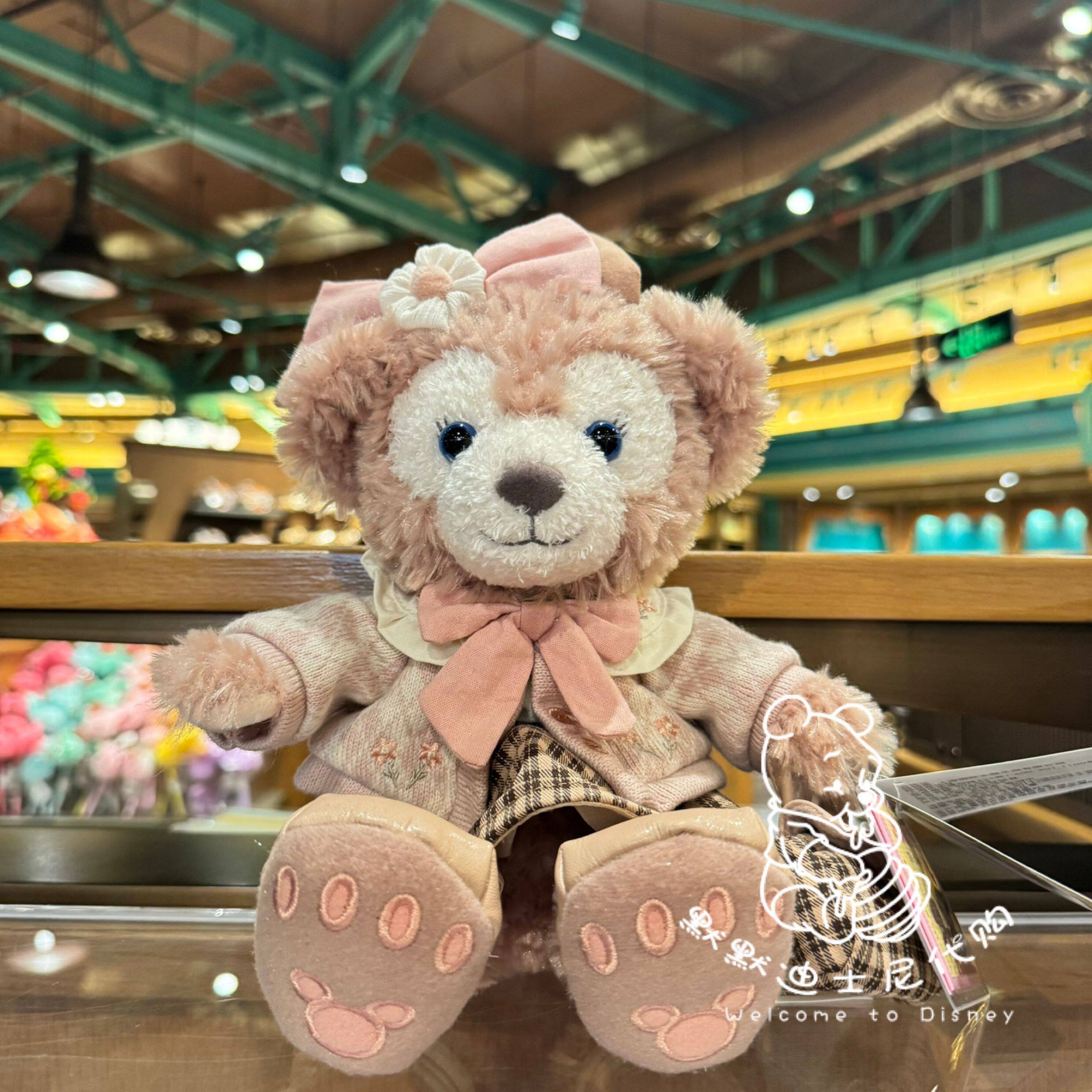 Мягкая игрушка 上海迪士尼代购小小课堂玲娜贝儿可琦安星黛露毛绒公仔钥匙圈挂件 Disney