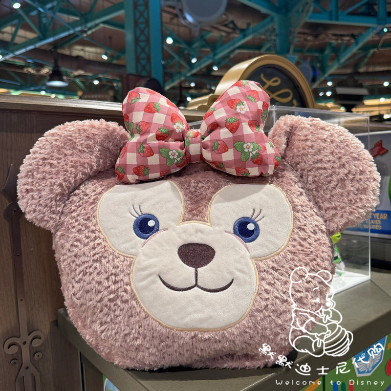 Tokyo Disneyland 2024 Strawberry Valentine's Day Strawberry Shirley Rose Big Face Bag Rose Rose Domestic In-Stock Tokyo Disneyland 2024 Strawberry Valentine's Day Strawberry Shirley Rose Big Face Bag Rose Rose Domestic In-Stock