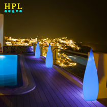 LED Luminous Drop Lamp Outdoor Landscape Courtyard Floor Lamp Clubhouse Wedding lighting Streetlights Hotel Hallway Decorative Lights