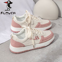 Woodpecker Birds Small White Shoes Women Shoes 2022 Spring New Ins Tide Shoes Small Crowdspring Autumn Bursting Casual Sports Board Shoes 3