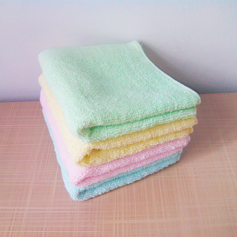10 Plain Cotton Towels, Absorbent, Suitable for Hotels, Foot Massage, Bathing, 70G/80G, Cheap, Suitable for Home Use, Snack Stalls, Cleaning Rags