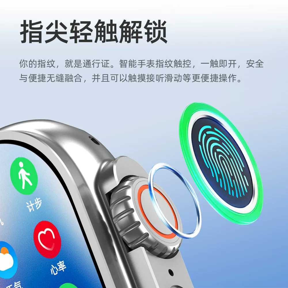 Умные часы Huaqiangbei S12max, часы s11watch, плагин-карта ультра сотовый топ с отпечатком пальца W527