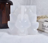 Трехмерный аксессуар с аксессуарами ручной работы, ночник, силиконовая форма, 3D, лиса, енот