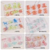 Подвеска, серьги, силиконовая форма, кот, с медвежатами