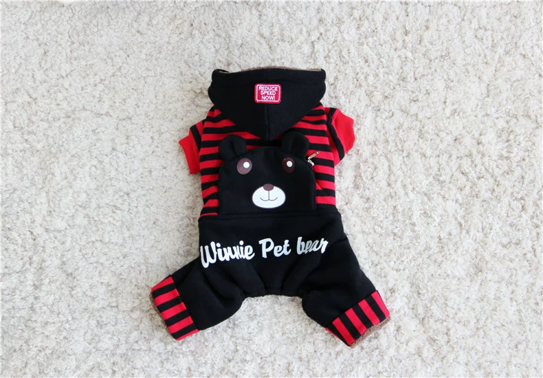 Ca cao Hani Pet Dress Bear Bear Tee Teddy VIP Dog Quần áo - Quần áo & phụ kiện thú cưng